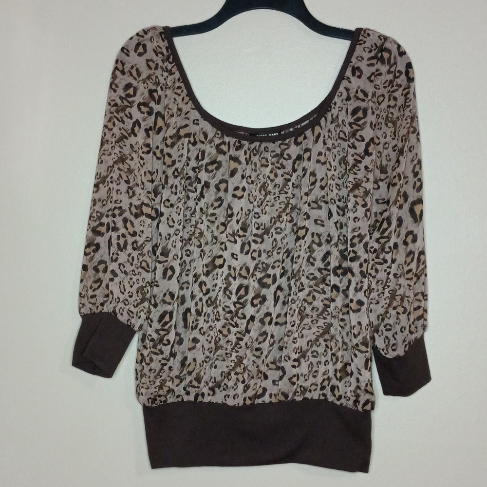 Guess Leopard Print Top